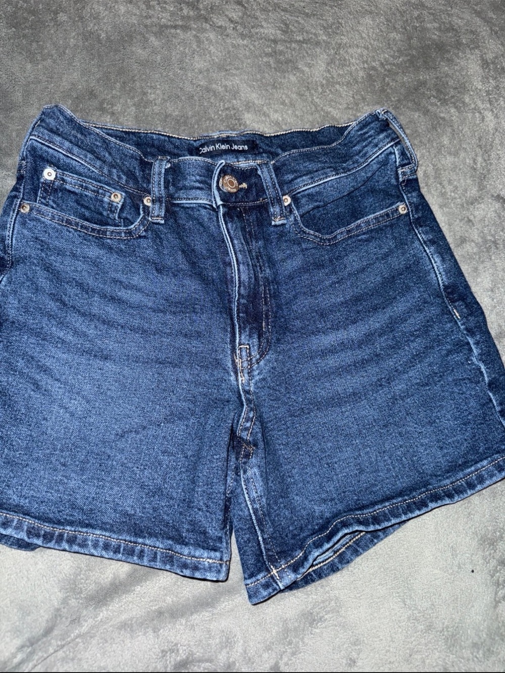 Calvin Klein Jeans Women's Indigo Denim Shorts